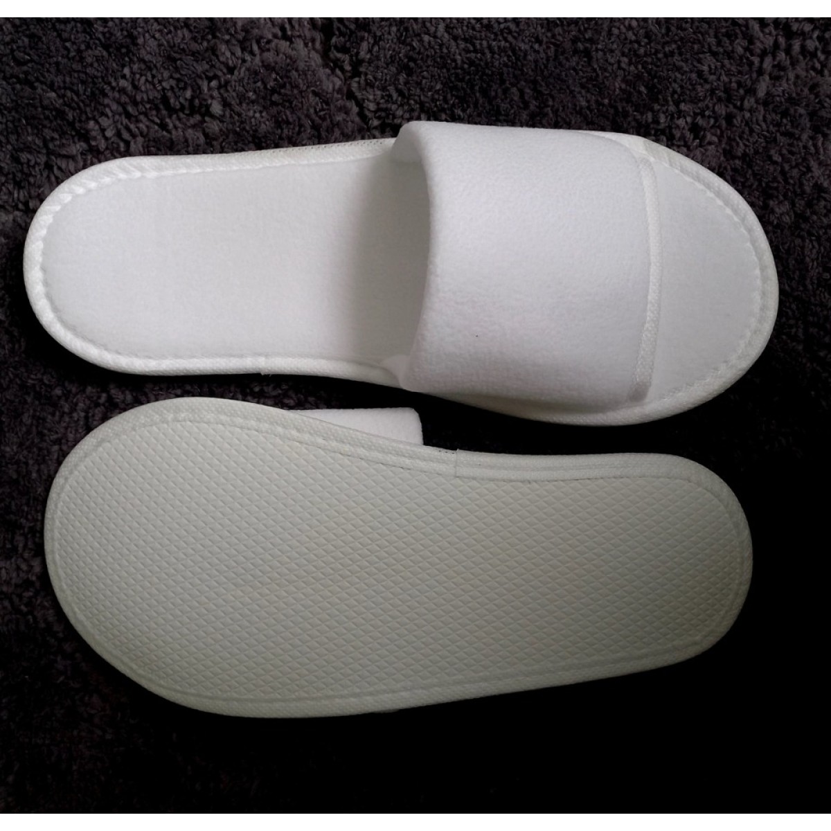 Тапочки Флис Стандарт открытый мыс